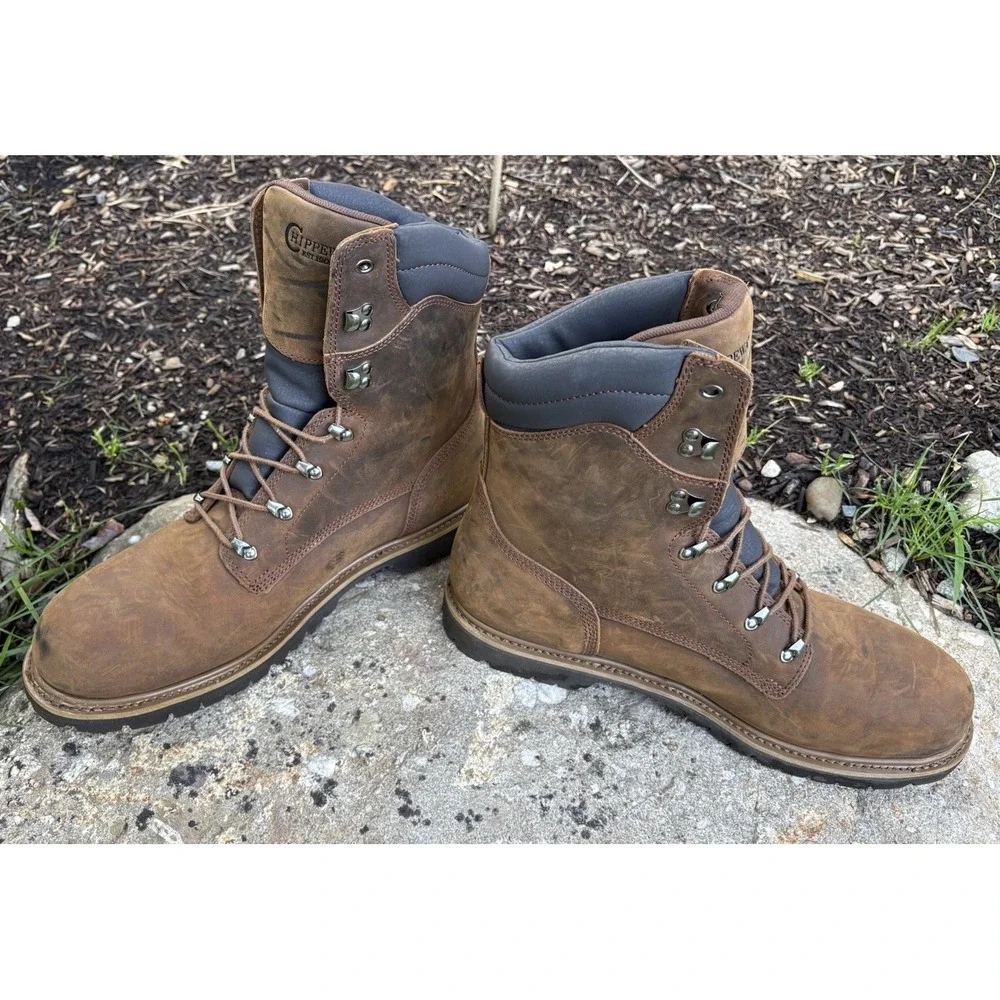 Chippewa Men's Birkhead Boots Waterproof Insulated 55068 Size 15XW
